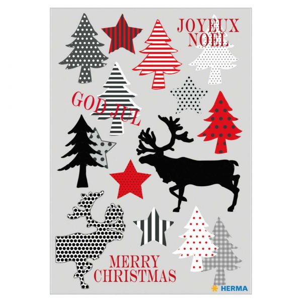 Sticker Weihnachten: Merry Christmas