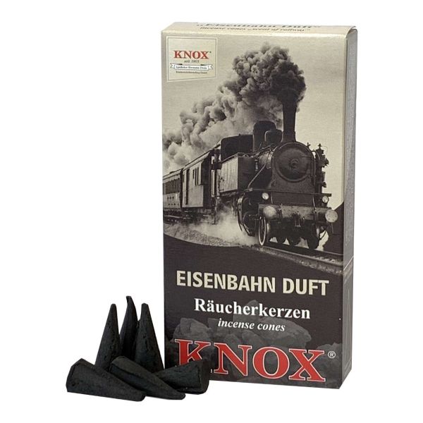Knox Räucherkerzen Eisenbahn Duft, 24 Stück