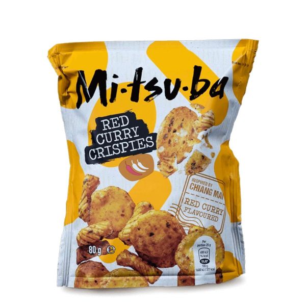 Mitsuba Reiscracker: Red Curry Crispies