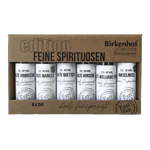 Birkenhof Spirituosen, feine edition, 6er Pack