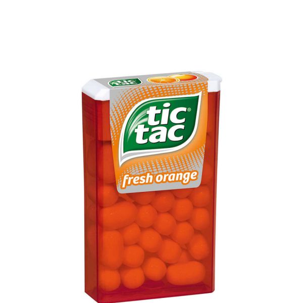 Orange tic tac, 18 g