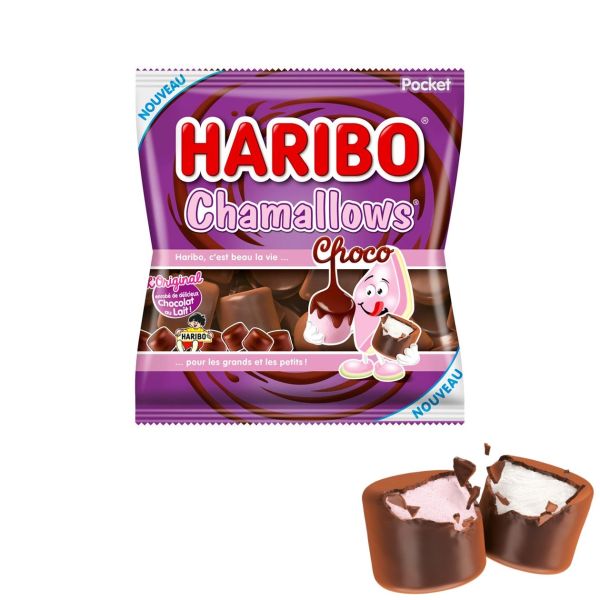 Haribo Chamallows Choco, Belgien-Import, 75 g