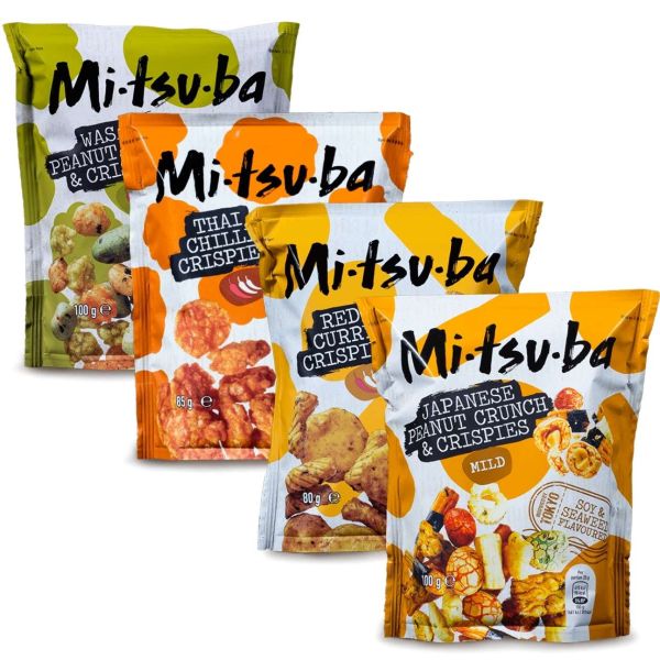 Mitsuba Reiscracker: Verschiedene Sorten 