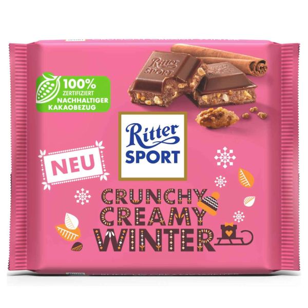 Ritter Sport Crunchy Creamy Winter, 100 g
