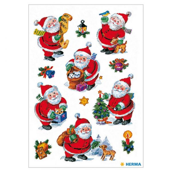 Sticker Weihnachten: Lustiger Nikolaus