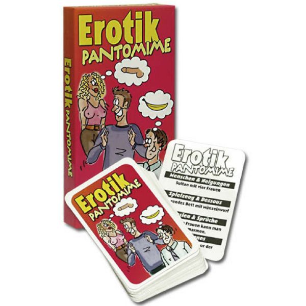 Erotik Pantomime Kartenspiel