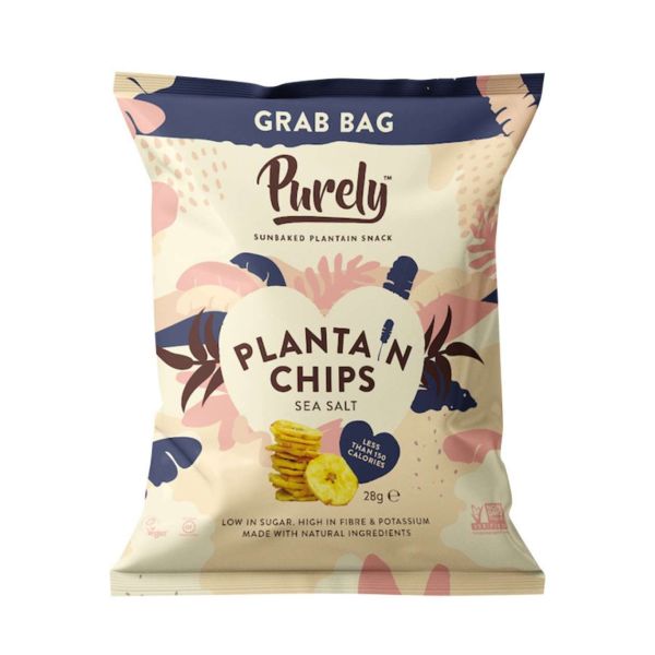 Purely Plantain Chips, Sea Salt