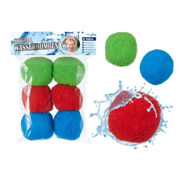 Splashball Wasserbomben, 6er Pack