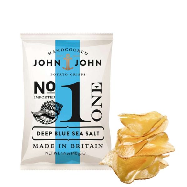 John & John Chips: Deep Blue Sea Salt