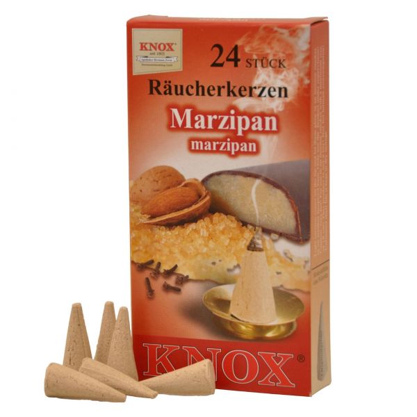 Knox Räucherkerzen "Marzipan", 24 Stück