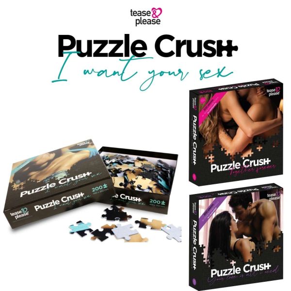 Erotik Puzzle 200 Teile, verschiedene Motive